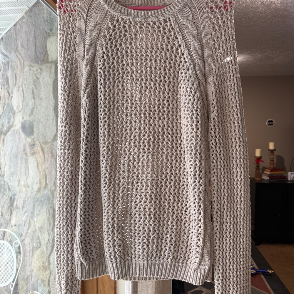 Kenar Women's Cable Knit Sweater - cream